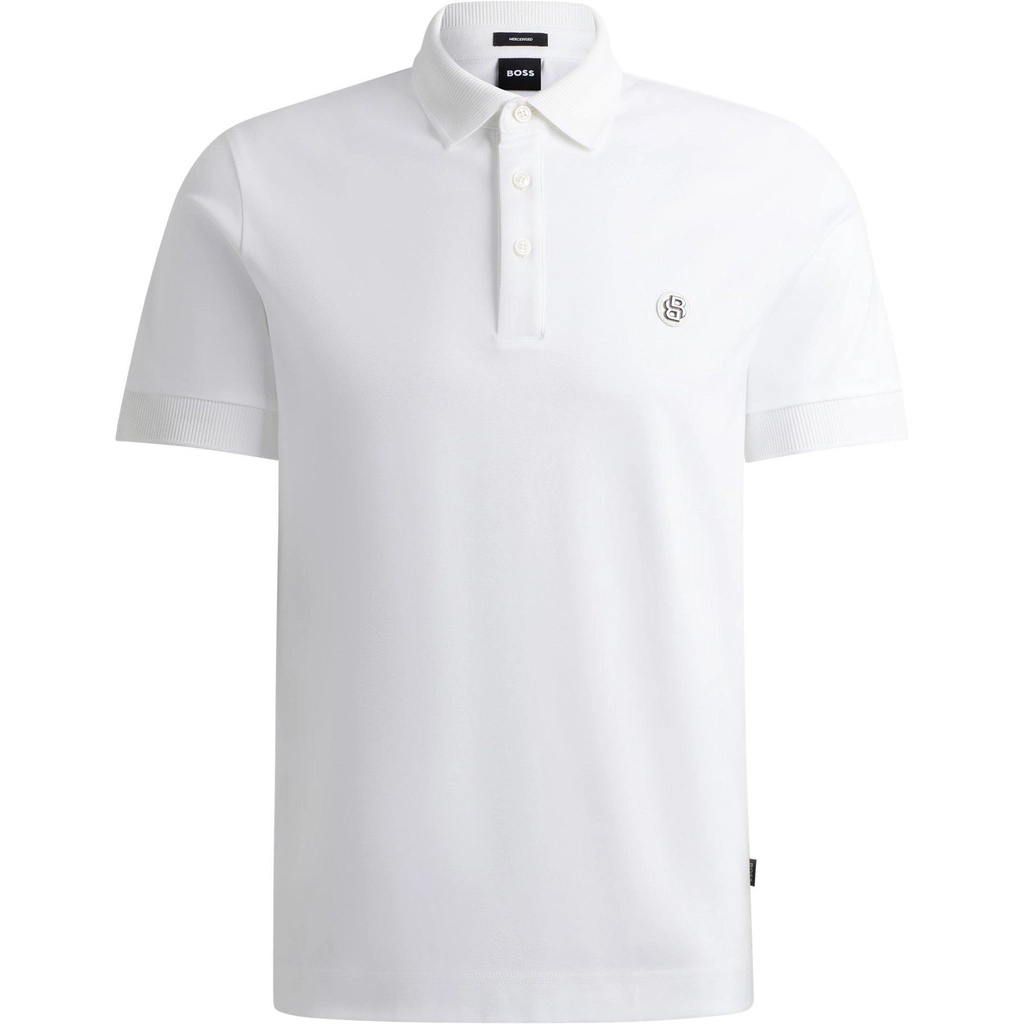 Hugo Boss Cotton Polo Shirt - White 100